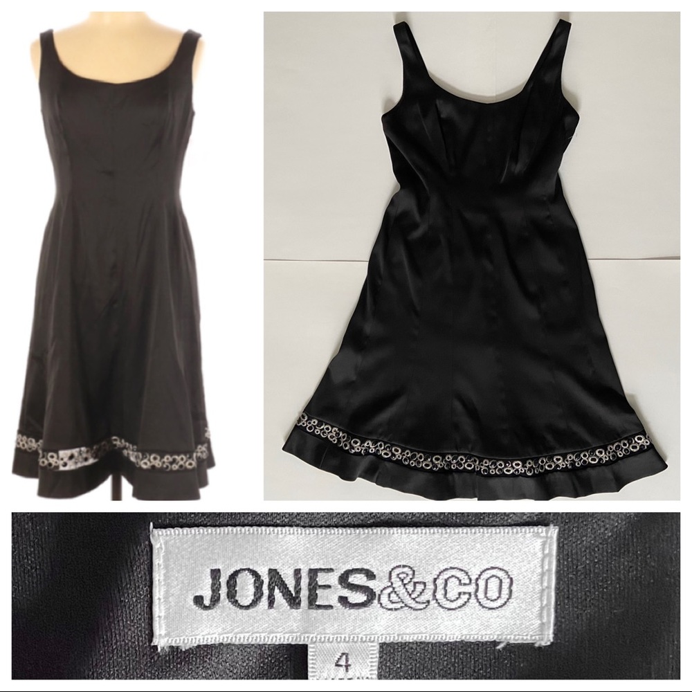 NWT Sz 4 Black Sleeveless Dress